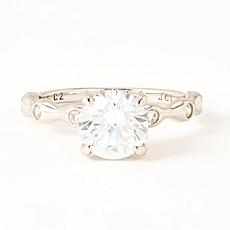 Radiance by Absolute™ Bamboo Solitaire Engagement Ring