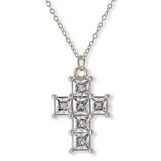 Radiance by Absolute™ Cross Drop Necklace