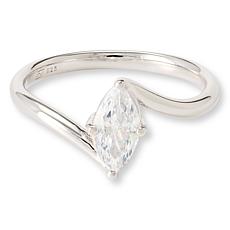 Radiance by Absolute™ Marquise CZ Sterling Silver Ring