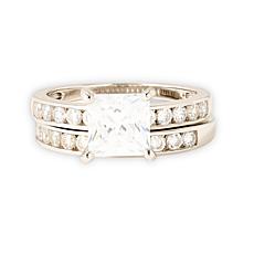 Radiance by Absolute™ Princess-Cut Ring Engagement Set
