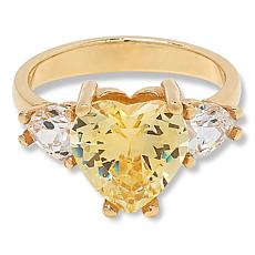 Radiance by Absolute™ x Katharine McPhee Gold-Plated Heart Ring