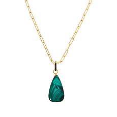 Rarities Diamond-Accented Gemstone Enhancer Pendant with Chain