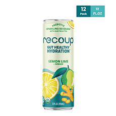 Recoup 12-pack Lemon Lime Organic Beverage with Ginger Auto-Ship®