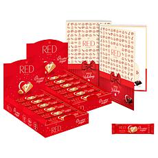 RED Grab & Go 24-pack Blonde Chocolate Bars w/Gift Box Ships 11/3