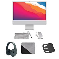 Refurbished Apple iMac 24" M1 256GB 8-Core CPU & 8-Core GPU Bundle