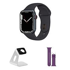 Refurbished Apple Watch Series 7 GPS + Cellular 41mm Bundle