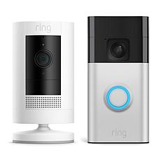 Ring Battery Doorbell & Outdoor Camera Bundle