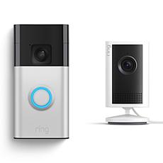 Ring Battery Doorbell with 2K Indoor Cam Plus & Ring Assist+