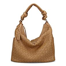 Ron White Fairmont Woven Nappa Leather Hobo