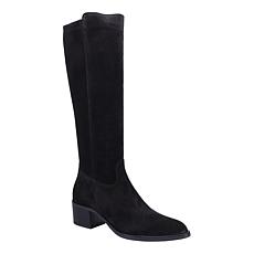Ron White Sloane Tall Suede Boot with Inside Zipper