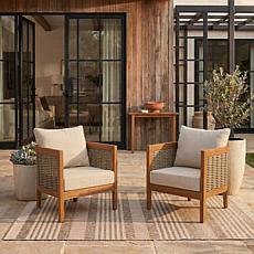 Safavieh Amanda Chair 2-Piece Set