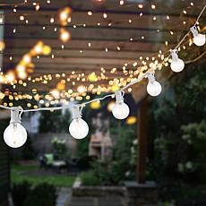 Safavieh Chiera 10-Light 120" LED Outdoor String Light