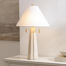 Safavieh Irena White Washed Resin Table Lamp