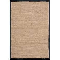 Safavieh Natural Fiber Casey 2' x 3' Seagrass Scatter Rug - Black