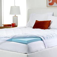Sealy Full 2" Memory Foam Topper & 1" Pillowtop Cover