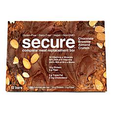 Secure Complete Meal Replacement Bars - 12-count