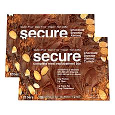 Secure Complete Meal Replacement Bars - 24-count