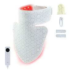 Sharper Image Revel LED Light Therapy Neck & Décolletage Mask