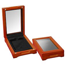 Single Coin Slab Wooden Window Display Box -5-3/8" x 4"