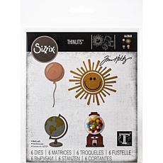 Sizzix Thinlits Dies By Tim Holtz 6-pack - Circle Play