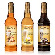 Skinny Syrups 3-pack Everyday Favorites Sugar-Free Flavored Syrups