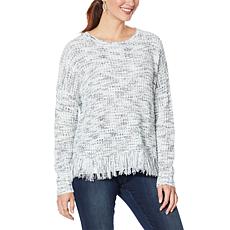 Skinnygirl PJ Marled Knit Sweater
