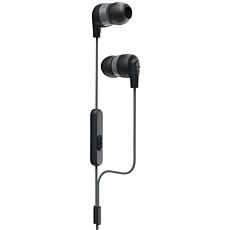 Skullcandy Ink'd+ In-Ear Earbuds with Microphone - Black