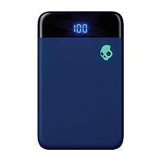 Skullcandy Stash Mini Portable Charger w/Split Charging Cable - Indigo