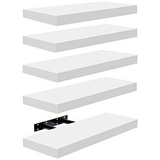 Sorbus Floating Wall Shelf 16.25" W x 5.5" D x 1.5" H