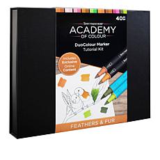Spectrum Noir Wildlife Duo Color Marker and Accessory Kit