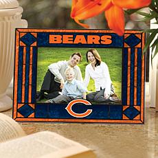 Sports Team Art Glass Picture Frame - Chicago Bears