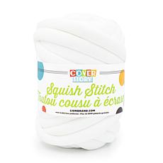 Squish Stitch Jumbo-Weight Polyester Yarn, 26 Yards