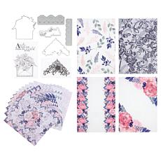 Stamps by Me Midnight Blooms 32-Piece Craft Kit