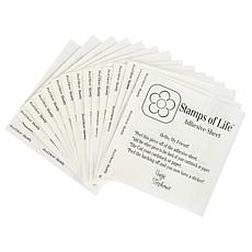 Stamps of Life 6" x 6" Adhesive Sheets - Set of 15