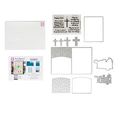 Stamps of Life He is Risen Stamp and Die A2 Card Set