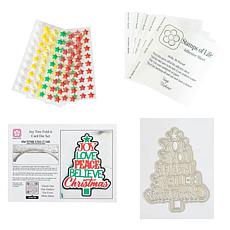 Stamps of Life Joy Tree Fold-It A2 Card Die Set