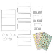 Stamps of Life Panel Pop-up Card Die Set