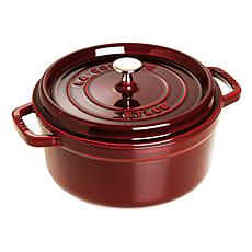 Staub Cast Iron 4 Qt. Round Cocotte - Marjolique Colors