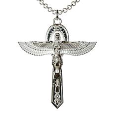 Sterling Silver Crux Ansata Isis Necklace