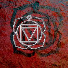Sterling Silver Root Chakra Earrings