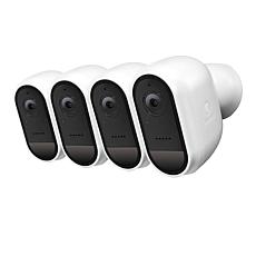 Swann 4-pk HD Wireless Outdoor Security Cameras w/ Night Vision