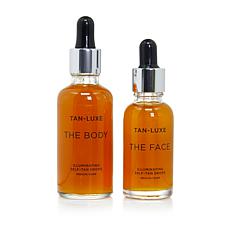 Tan-Luxe Face & Body Illuminating Self-Tan Drops - Medium/Dark AS