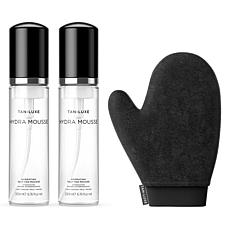 Tan Luxe Light/Medium Self Tanning Hydra Mousse with Mitt