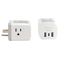 Tech Impressions 6 Multi-Plug Outlets - Set of 2