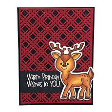 The Stamps of Life Plaid Background Die Set