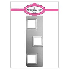 The Stamps of Life Square Triple Mismatched Slimline Shape Die Set
