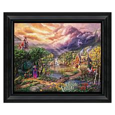 Thomas Kinkade Disney The Evil Queen  16x20 Brushstroke Vignette