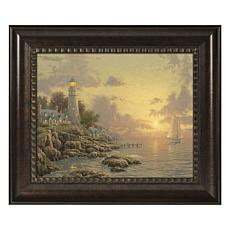 Thomas Kinkade The Sea of Tranquility - 16" x 20" Brushstroke Vigne...