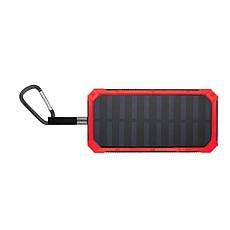 TKO 10,000 mAh Solar Charging Power Bank