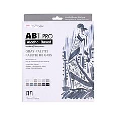 Tombow ABT PRO Set Art Markers 12-pack - Gray